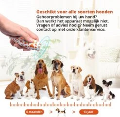 Merkloos LotaHome - Anti Blaf Apparaat - Hondentrainer Voor Binnen En Buiten - Bereik Tot 15 Meter - Diervriendelijk - Zonder Schok - Ultrasone - Voor Alle Honden - Inclusief Clicker -Dieren Benodigdheden Winkel 1200x1165 4