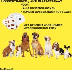 Merkloos Ultrasone Hondentrainer - Anti Blafapparaat | Anti Blaf Apparaat | Anti Blafband | Dierendag | Trainer | Design | Schelp | Retro | Blafband Voor Honden -Dieren Benodigdheden Winkel 1200x1167 12