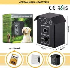 Merkloos Barky® Anti Blaf Apparaat Honden Ultrasoon Hondentrainer Incl Batterij - Anti Blafband Alternatief Veilig & Diervriendelijk - Dog Anti Bark Control -Dieren Benodigdheden Winkel 1200x1172 5