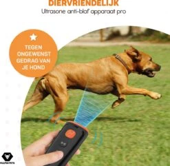 Vulpes Pets® Ultrasone Anti Blaf Apparaat – 3-in-1 Anti Blaf Apparaat Pro - Diervriendelijk & Zonder Schok - Alternatief Anti Blafband - Voor Kleine & Grote Honden - Audio - Flashlight - USB-Oplaadbaar -Dieren Benodigdheden Winkel 1200x1172 7