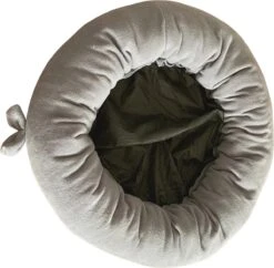 Pochon Pet - Ronde Kattenmand - Rond Kattenkussen - Ronde Hondenmand - Donut - Superzacht - Grijs - 50cm - 50 X 50 X 12 Cm -Dieren Benodigdheden Winkel 1200x1174 2