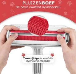 PluizenBOEF® Huisdierhaar Verwijderaar - Haarverwijderaar Voor Huisdieren - Hondenhaar - Kattenhaar - Pluizenborstel -Dieren Benodigdheden Winkel 1200x1174 8