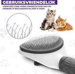 Kattenborstel - Hondenborstel - Pluizenverwijderaar - Haarverwijderaar Voor Huisdieren - Hondenkam - Kattenkam - Huisdierhaar Verwijderaar - Ontpluizer - Kattenhaar & Hondenhaar Verwijderaar - Voor Langharig & Kortharig - Grijs 12 Kattenborstel - Hondenborstel - Pluizenverwijderaar - Haarverwijderaar Voor Huisdieren - Hondenkam - Kattenkam - Huisdierhaar Verwijderaar - Ontpluizer - Kattenhaar & Hondenhaar Verwijderaar - Voor Langharig & Kortharig - Grijs -Dieren Benodigdheden Winkel 1200x1175 3