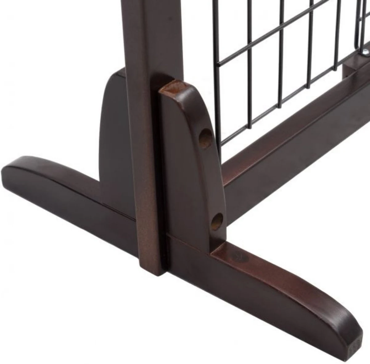 Hondenhek - Traphekje Hond - Traphekje Zonder Boren - Traphekje - BxH 161-97 X 53 Cm - Koffiebruin 7 Hondenhek - Traphekje Hond - Traphekje Zonder Boren - Traphekje - BxH 161-97 X 53 Cm - Koffiebruin - Afbeelding 5