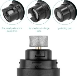 Navaris Elektrische Nagelvijl Voor Huisdieren - Met Diamanten Vijlkop - Voor Honden, Katten En Konijnen - Ook Voor Vogelsnavels - Draadloos -Dieren Benodigdheden Winkel 1200x1184 6