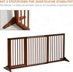 PawHut Barrière Verstelbare Lengte D06-079V01 13 PawHut Barrière Verstelbare Lengte D06-079V01 -Dieren Benodigdheden Winkel 1200x1185 2