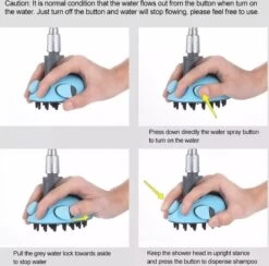 WVspecials Huisdieren Douche - Douche Voor Honden - Honden Douche - Inclusief Slang - Inclusief Drie Kraanadapters - Geschikt Voor Binnen En Buiten - Hondendouche - Hondenbad - Hondenborstel - Hondenkam - Hondenwassen - Hondenzwembad - Tuinslang -Dieren Benodigdheden Winkel 1200x1187 6