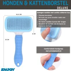 Professionele Kattenborstel/Hondenborstel + BONUS - Bovenvacht | Ondervacht - Langharige | Kortharige - Haarverwijderaar Voor Huisdieren - Kattenkam - Hondenkam -Dieren Benodigdheden Winkel 1200x1188 4