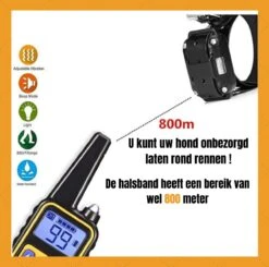 W&Z® Anti Blafband Inclusief Afstandsbediening- 3-60KG - Diervriendelijk - Zonder Schok - Vibratie/Audio/Licht - Anti Blaf Band - Water Bestendig -Dieren Benodigdheden Winkel 1200x1190 13