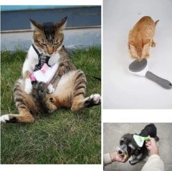 Igoods Kattenborstel - Kattenhaar Verwijderaar - Ontpluizer - Grijs -Dieren Benodigdheden Winkel 1200x1191 3