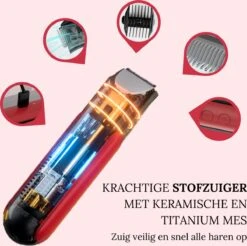 Pet Lovers - Hondentondeuse - Hondentondeuse - Automatische Inhalerende Haren - Dierentondeuse - Hondentrimmer - Hondentondeuse Dikke Vacht - Tondeuse Voor Honden - Hondentondeuse - Draadloos - 2 Opzetkammen - Honden En Katten Tondeuse -Dieren Benodigdheden Winkel 1200x1193 4