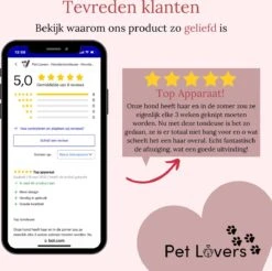 Pet Lovers - Hondentondeuse - Hondentondeuse - Automatische Inhalerende Haren - Dierentondeuse - Hondentrimmer - Hondentondeuse Dikke Vacht - Tondeuse Voor Honden - Hondentondeuse - Draadloos - 2 Opzetkammen - Honden En Katten Tondeuse -Dieren Benodigdheden Winkel 1200x1193 5