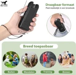 PetFriends Diervriendelijk Ultrasoon Anti Blaf Apparaat Voor Honden - Zonder Schok - Anti Blafband Alternatief - Incl. Batterij 11 PetFriends Diervriendelijk Ultrasoon Anti Blaf Apparaat Voor Honden - Zonder Schok - Anti Blafband Alternatief - Incl. Batterij -Dieren Benodigdheden Winkel 1200x1193 9