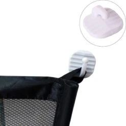 Merkloos ACE Pets – Oprolbaar Hondenrek Voor Binnen - Traphekje Hond Zonder Boren - Veiligheidshek Deurhekje - 180 X 72 Cm - Zwart -Dieren Benodigdheden Winkel 1200x1196 11