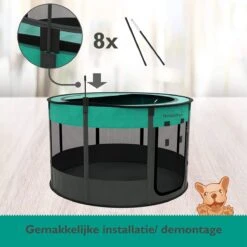 Meisterpet - Opvouwbare Puppyren Rond - (Ø X H) 115 X 58 Cm - Met Gratis Dieren Verzorging Set 11 Meisterpet - Opvouwbare Puppyren Rond - (Ø X H) 115 X 58 Cm - Met Gratis Dieren Verzorging Set -Dieren Benodigdheden Winkel 1200x1200 1022