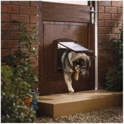 Petsafe 757 Hondenluik - Medium - Zilver/Tranparant -Dieren Benodigdheden Winkel 1200x1200 1050