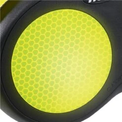 Flexi New Neon Tape - Hondenriem - Geel/Zwart - M - 5 M - (<25 Kg) -Dieren Benodigdheden Winkel 1200x1200 1083
