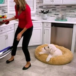 Peaceful Pooch S - Pluizig Hondenbed - 58cm Diameter - Opvouwbaar - In Verschillende Maten. Kattenbed - Wasbaar - Uitneembare Vulling - Ontspant Gewrichten En Spieren - Anti-slip Noppenbodem 13 Peaceful Pooch S - Pluizig Hondenbed - 58cm Diameter - Opvouwbaar - In Verschillende Maten. Kattenbed - Wasbaar - Uitneembare Vulling - Ontspant Gewrichten En Spieren - Anti-slip Noppenbodem -Dieren Benodigdheden Winkel 1200x1200 144