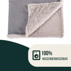 Happilax Fluffy Hondendeken Voor Auto & Bank, Wasbare Hondenmat Voor Op Reis, Grijs, L -Dieren Benodigdheden Winkel 1200x1200 156