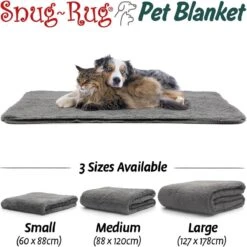 Snug-Rug Huisdier Deken Voor Honden En Katten – Small Slate Grey Kattendeken Hondendeken – Vetbed Hond Bench Bank Fleece Kat Dierendeken Kattendekentjes Kattendekentje Dierenmat Hondenmat Plaid Kattendekens Kattenplaid -Dieren Benodigdheden Winkel 1200x1200 177