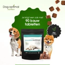 RUST EN KALMEREN CALMING Support 90 Stuks - Kalmeren - Antistressmiddel - Hond - Hondenkoekjes - Hondensupplementen - Honden - Puppy - Hondenvoeding -Dieren Benodigdheden Winkel 1200x1200 196