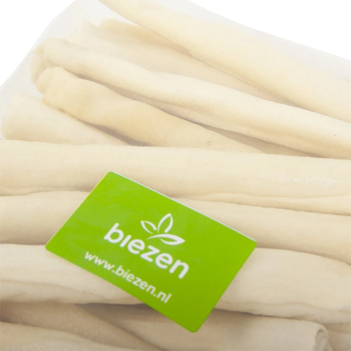 Kauwstaaf Witte Rol 15.5cm 50 Stuks - Hondensnack - Kauwsnack - Rund - Hondenbot - Kauwbot - Gedroogd 4 Kauwstaaf Witte Rol 15.5cm 50 Stuks - Hondensnack - Kauwsnack - Rund - Hondenbot - Kauwbot - Gedroogd - Afbeelding 2