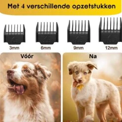 AVE Pets® Volledige Hondentondeuse Set Met Display - Draadloos Tondeuse - Scheerapparaat Voor Je Hond Of Kat - Huisdier Trimmer - Dierentondeuse - Dieren Verzorging 14 AVE Pets® Volledige Hondentondeuse Set Met Display - Draadloos Tondeuse - Scheerapparaat Voor Je Hond Of Kat - Huisdier Trimmer - Dierentondeuse - Dieren Verzorging -Dieren Benodigdheden Winkel 1200x1200 249