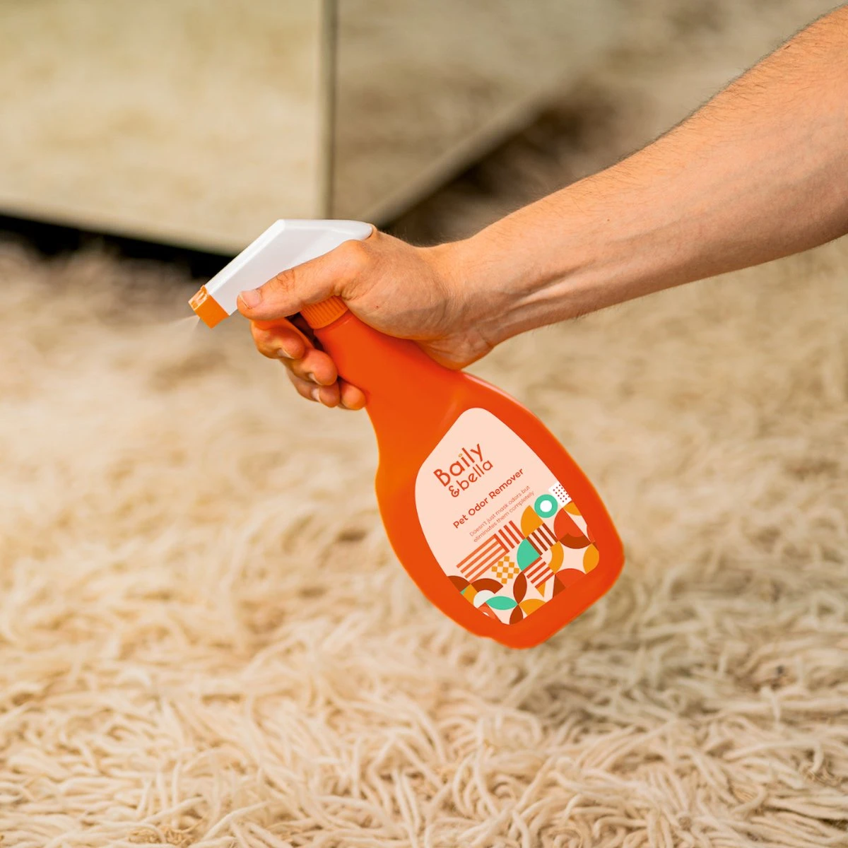 Baily & Bella | Urinegeur Verwijderaar | Katten & Honden | Elimineert Urinegeur | Natuurlijk, Organisch, Biologisch | 500ml Fles 4 Baily & Bella | Urinegeur Verwijderaar | Katten & Honden | Elimineert Urinegeur | Natuurlijk, Organisch, Biologisch | 500ml Fles - Afbeelding 2