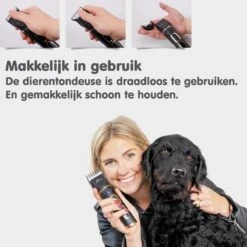 Tjilla Professionele Dieren/honden Tondeuse Set Extra Krachtig - Honden Trimmer - Lang Of Kortharige Huisdieren Katten & Honden - Draadloos - Weinig Geluid -Dieren Benodigdheden Winkel 1200x1200 272
