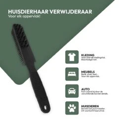 STACK Huisdierhaar Verwijderaar | Rubber - Pluizenborstel - Ontpluizer - Meubelborstel - Ontharingsborstel - Kledingborstel - Hondenhaar En Kattenhaar Verwijderen - Haarverwijderaar - Haren Verwijderen - Honden En Katten Borstel - Hondenkam -Dieren Benodigdheden Winkel 1200x1200 330