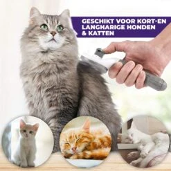 Kattenborstel - Hondenborstel - Pluizenverwijderaar - Haarverwijderaar Voor Huisdieren - Hondenkam - Kattenkam - Huisdierhaar Verwijderaar - Ontpluizer - Kattenhaar & Hondenhaar Verwijderaar - Voor Langharig & Kortharig - Grijs 13 Kattenborstel - Hondenborstel - Pluizenverwijderaar - Haarverwijderaar Voor Huisdieren - Hondenkam - Kattenkam - Huisdierhaar Verwijderaar - Ontpluizer - Kattenhaar & Hondenhaar Verwijderaar - Voor Langharig & Kortharig - Grijs -Dieren Benodigdheden Winkel 1200x1200 355