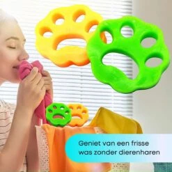 CaseProtect HG - 2 Stuks Haarverwijderaar Voor Katten En Honden - Eenvoudig Haren Verwijderen In Wasmachine En Droger - Kattenhaar En Hondenhaar - Anti Haren - Pluizenverwijderaar En Dierenhaar Verwijderaar Voor Kleding -Dieren Benodigdheden Winkel 1200x1200 377
