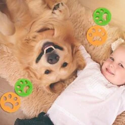 Merkloos Huisdierhaar Verwijderaar – Haarverwijderaar Voor Huisdieren- Pluizenverwijderaar - Furzapper - Kattenhaar Verwijderaar - Voor In De Wasmachine En Droger - 2 Stuks In 1 Verpakking - Kleur: Groen & Oranje -Dieren Benodigdheden Winkel 1200x1200 378