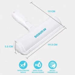 RX Goods Pluizen En Haren Verwijderaar Met Schoonmaakborstel - Kleding Borstel & Roller – Huisdier -Dieren Benodigdheden Winkel 1200x1200 387