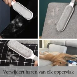 Pet Lovers - Huisdierhaar Verwijderaar - Dierenhaar Verwijderaar - Pluizenborstel - Kledingborstel - Haarverwijderaar - Ontpluizer - Honden En Kattenhaar Verwijderaar - + GRATIS Draagbare Haarverwijderaar -Dieren Benodigdheden Winkel 1200x1200 395
