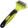 Hondenborstel - Dubbelzijdig Ontharing Tool - Herbruikbare Honden & Kattenvachtkam - Huisdier Grooming - 1 Stuk - Groen -Dieren Benodigdheden Winkel 1200x1200 412