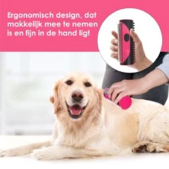 Frenkies HuisdierPlezier Hondenborstel - Borstels - Hondenborstel - Hondenkam - Roze -Dieren Benodigdheden Winkel 1200x1200 435