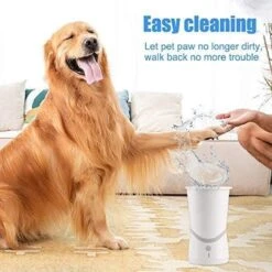 Merkloos Elektrische Hondenpootreiniger Draagbare Pet Voetenreinigingsborstel Zuigerkom Hondenvoetenreiniger Wasmachine Zachte Siliconenborstels Voor Modderige Poten Oplaadbare USB -Dieren Benodigdheden Winkel 1200x1200 446