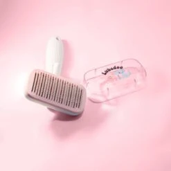 Lubadoo® - Kattenborstel - Hondenborstel - Kattenkam - Kattenhaar - Hondenhaar - Huisdierhaar Verwijderaar - Haarverwijderaar Voor Huisdieren - Langharig - Kortharig - Roze -Dieren Benodigdheden Winkel 1200x1200 463