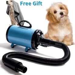 Merkloos Edward&DeVries Professionele Hondenföhn Met 4 Opzetstukken – Waterblazer Voor Honden – Stil Design – Krachtig + Extra Filter & Droogdoek - Blauw -Dieren Benodigdheden Winkel 1200x1200 493