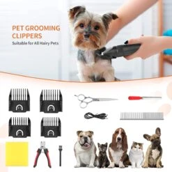 Merkloos Hondentondeuse, Hundeschermaschine / Dog Clippers - Dierenhaartrimmer, Hondentondeuse Kit Hond Verzorging -Dieren Benodigdheden Winkel 1200x1200 512