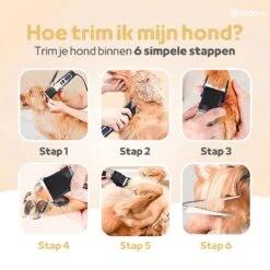 Woodoro Professionele 2-in-1 Hondentondeuse Voor Dikke Vacht – Draadloze Honden Tondeuse & Hondentrimmer – Stille Tondeuse Katten & Honden Trimset -Dieren Benodigdheden Winkel 1200x1200 521