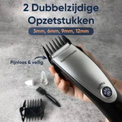 Happysnoots Hondentondeuse Draadloos Voor Dikke Vacht - Tondeuse Hond & Kat - Hondentrimmer - Professioneel Dieren Tondeuse -Dieren Benodigdheden Winkel 1200x1200 530
