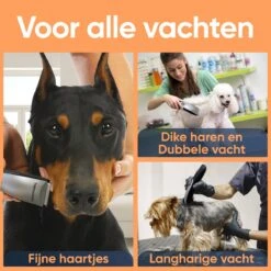Happysnoots Hondentondeuse Draadloos Voor Dikke Vacht - Tondeuse Hond & Kat - Hondentrimmer - Professioneel Dieren Tondeuse -Dieren Benodigdheden Winkel 1200x1200 532