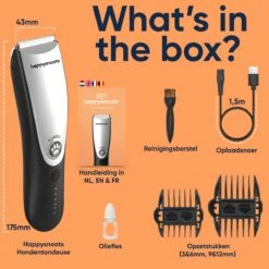 Happysnoots Hondentondeuse Draadloos Voor Dikke Vacht - Tondeuse Hond & Kat - Hondentrimmer - Professioneel Dieren Tondeuse -Dieren Benodigdheden Winkel 1200x1200 533