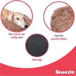 Snoozle Donut Hondenmand - Zacht En Luxe Hondenkussen - Wasbaar - Fluffy - Hondenmanden - 100cm - XXL - Dark Coffee 14 Snoozle Donut Hondenmand - Zacht En Luxe Hondenkussen - Wasbaar - Fluffy - Hondenmanden - 100cm - XXL - Dark Coffee -Dieren Benodigdheden Winkel 1200x1200 57