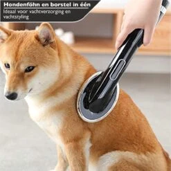 RoiPets® Hondenfohn 2 In 1 – 1000W - Honden Droger – Met Borstel - Waterblazer - Haar Verzorging - Honden Borstel Zwart - Honden/Katten/Dieren -Dieren Benodigdheden Winkel 1200x1200 585