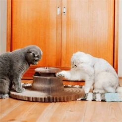 District 70 MAZE 3-in-1 Opvouwbare Kartonnen Kattenmand - Inclusief Catnip Balletje - Voor Slapen, Spelen En Krabben! -Dieren Benodigdheden Winkel 1200x1200 60