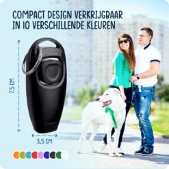 VEDIC® - Luxe Clicker Met Fluit - Clickertraining Voor Honden - Zwart - Bevestigingsring - Fluit - Hondentraining 14 VEDIC® - Luxe Clicker Met Fluit - Clickertraining Voor Honden - Zwart - Bevestigingsring - Fluit - Hondentraining -Dieren Benodigdheden Winkel 1200x1200 699