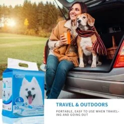 Nobleza 48LXE - Puppy Training Pads - 60 X 90 Cm - Zindelijkheidstraining - 120 Stuks -Dieren Benodigdheden Winkel 1200x1200 750